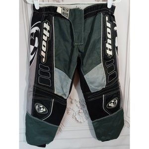 Thor Phase 2.0 Motocross Riding Pants Black & Gray Off Road MX Unisex  Sz 20